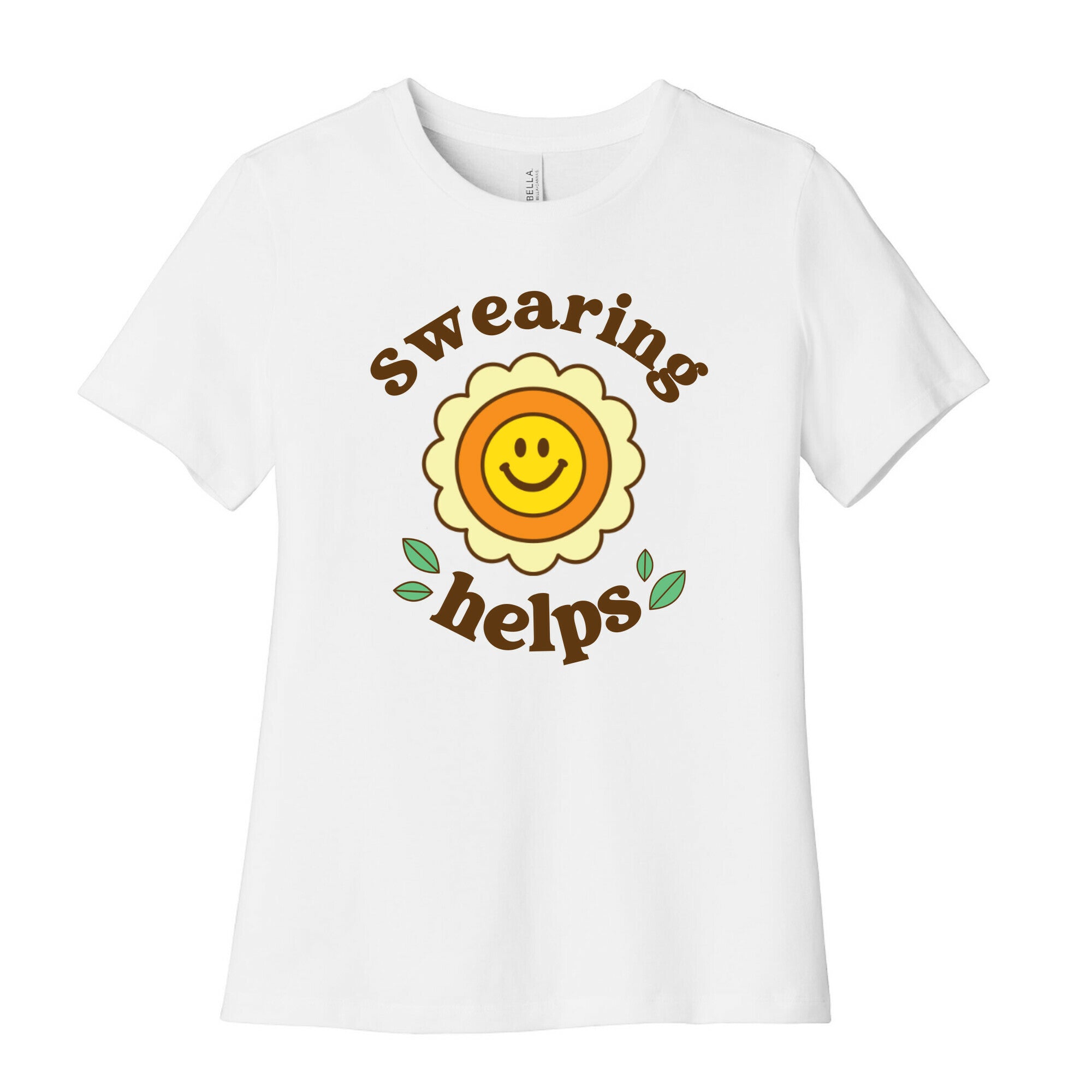Swearing Helps Women's Cotton Tee